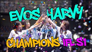 EVOS HARVY~ CHAMPIONS IFL!!! NUNEK JADI PREDATOR IFL S1