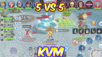 5vs5 PVP Hunter (KVM) | Ragnarok X: Next Generation