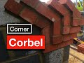 Building a Beautiful Brick Corbel 🧱🧱🧱