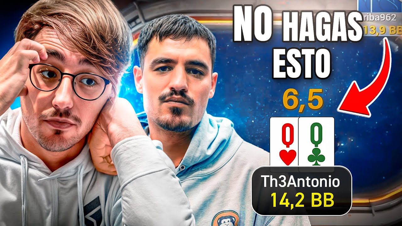 Cómo GANAR TORNEOS de PÓKER: VIXUKI analiza a TH3ANTONIO ♠️ | Estrategia MTT