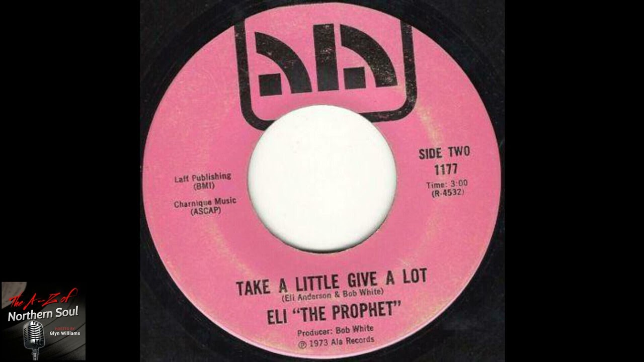 Eli The Prophet - Take A Little , Give A Lot - ( 1973 ) auf YouTube ansehen Eli The Prophet - Take A Little , Give A Lot - ( 1973 ) auf YouTube ansehen