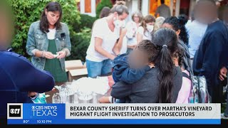 Texas sheriff's office files criminal case over transportation of migrants to Martha's Vineyard