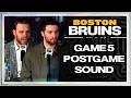 David Pastrnak, Jeremy Swayman React To Bruins OT Win Over Sabres In Game 5