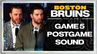 Full David Pastrnak, Jeremy Swayman React To Bruins OT Win Over Sabres In Game 5 News