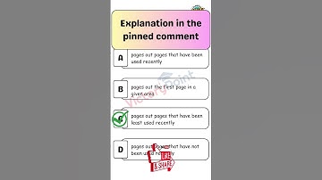 Operating System MCQ Practice Question #shorts #shortvideo #ytshorts