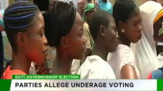 Parties allege underage voting