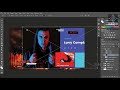 Creating a Web Portfolio Template in (1 Hour) on Photoshop