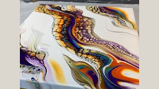 #155 Testing New Varathane on Swipe & Bloom | Acrylic Pour Painting | Abstract Art | Fluid Painting