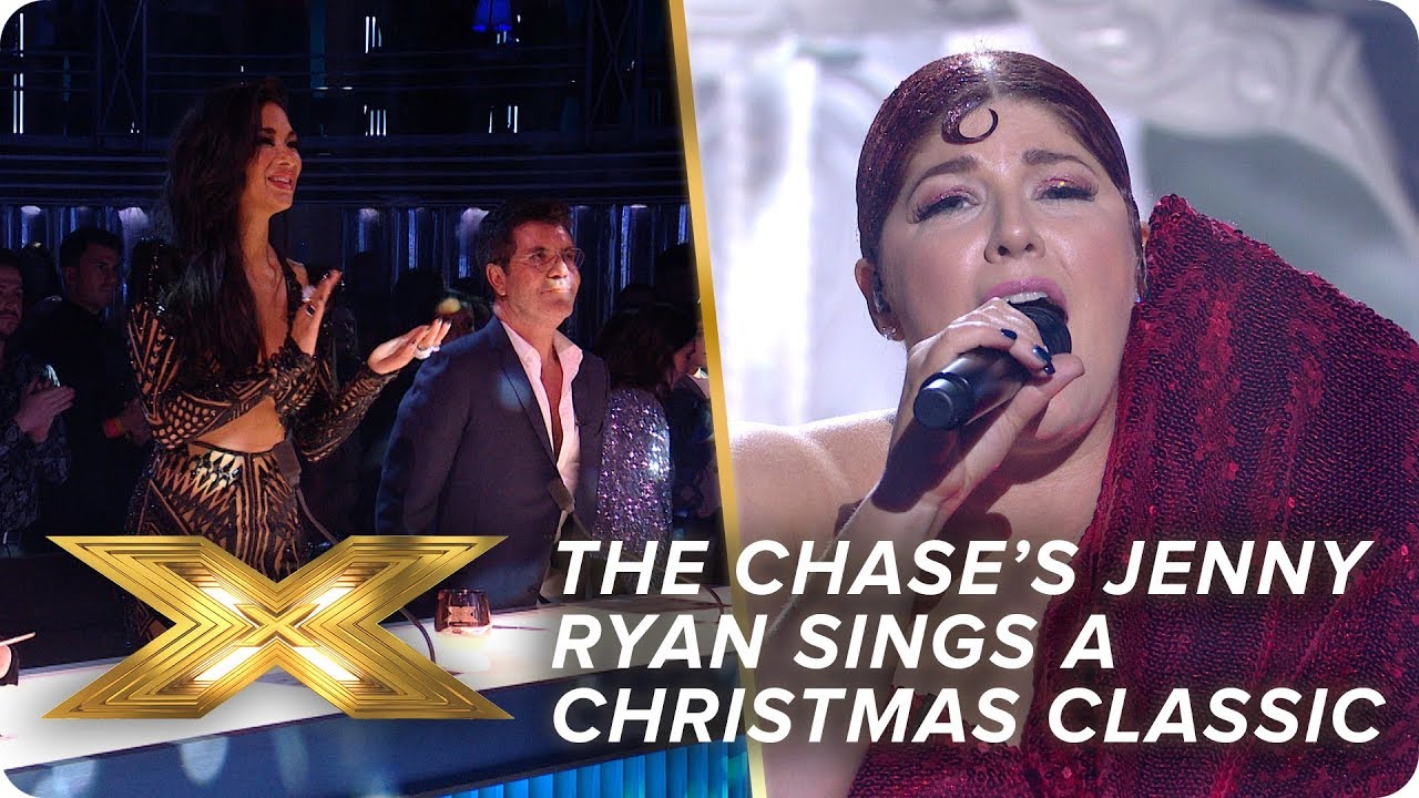 The Chase's Jenny Ryan sings a Christmas classic Final X Factor