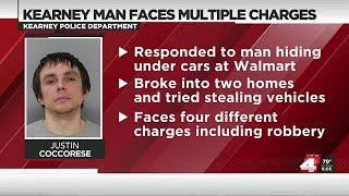 Kearney Police arrest man for attempted burglary and robbery