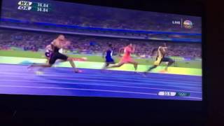Rio 2016 Olympic Final 4x100 Relay