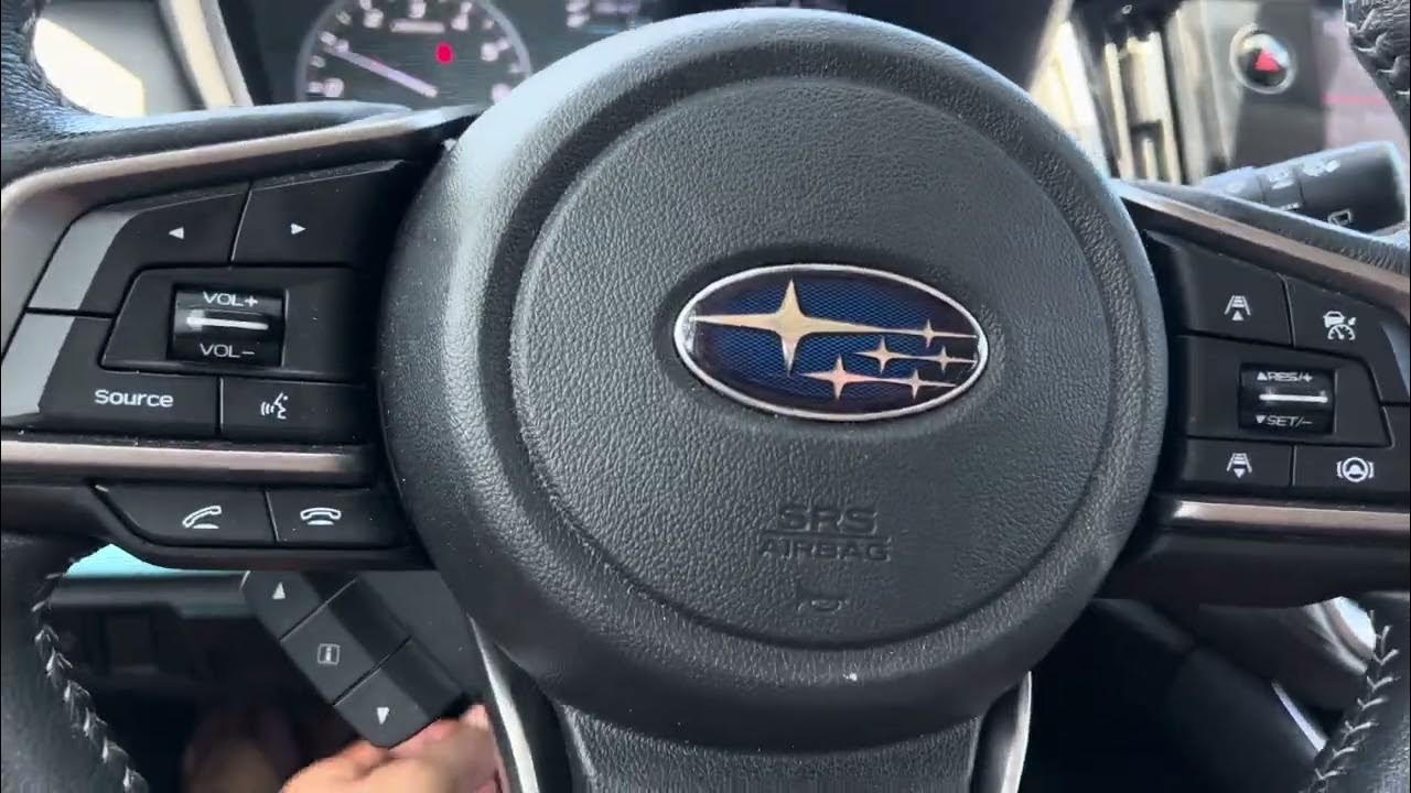 Subaru Forester - How to Adjust Steering Wheel, Height and Distance