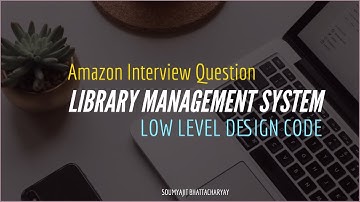 GOOGLE INTERVIEW QUESTION SOLVED | LOW LEVEL DESIGN CODE | LIBRARY MANAGEMENT SYSTEM - PART2