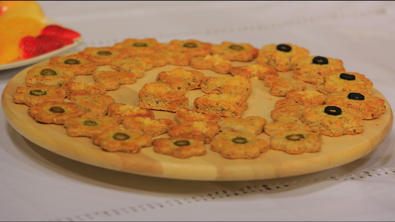 بسكوت الجبن | سالي فؤاد