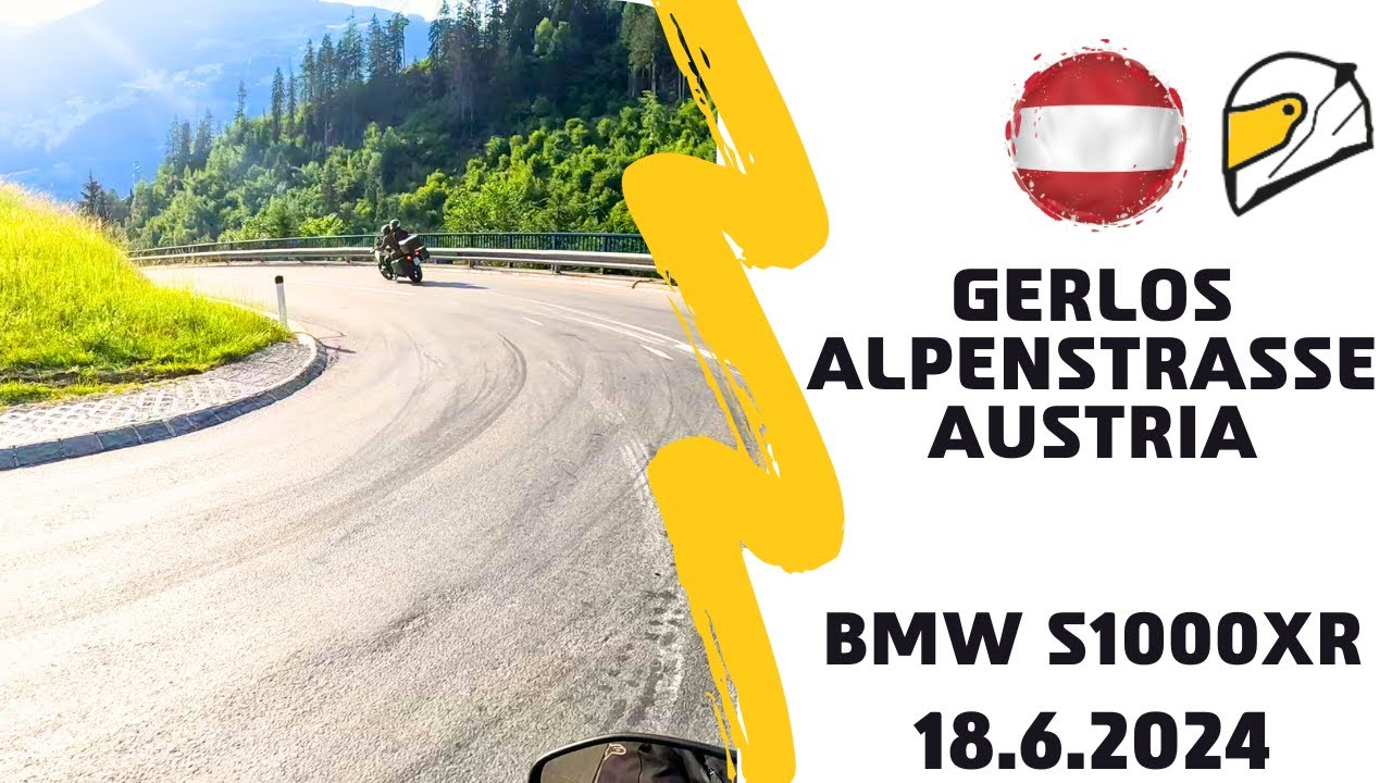 Gerlos Alpenstrasse Route - Gerlos Alpine Road - Austria 18.6.2024