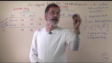 video 14.2. chi-square test of independence