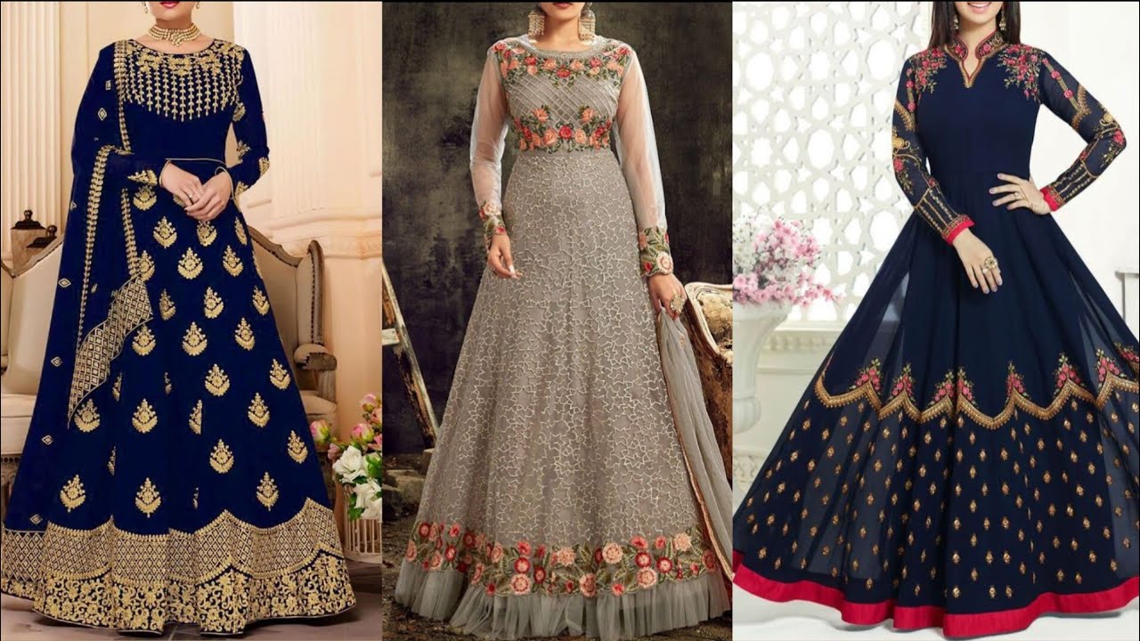 Bollywood Actress Design Women Georgette Dress With Full Dupatta Sets With  Fully Stiched To Look Your