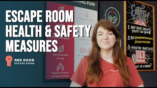 COVID-19 Health & Safety Measures At Red Door Escape Room COVID-19 Health & Safety Measures At Red Door Escape Room