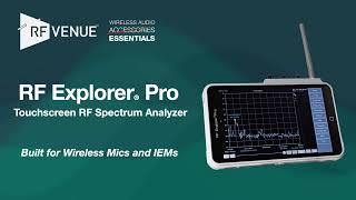 Introducing the RF Explorer Pro Touchscreen Spectrum Analyzer screenshot 1