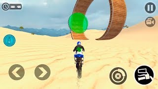 Moto Bike Stunts on Offroad - Android Games screenshot 5