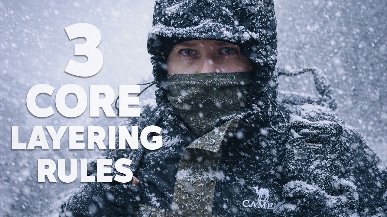 Real TRUTH about Layering for Winter | Follow These 3 Rules to Master the  COLD!
