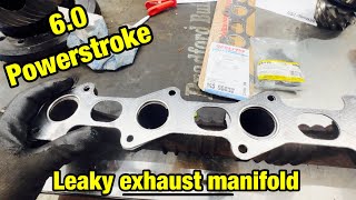 6.0 Powerstroke leaky exhaust manifold