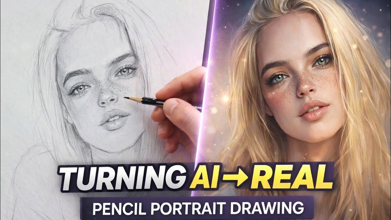 How to Draw a Face | Beautiful Girl Sketch Step by Step
