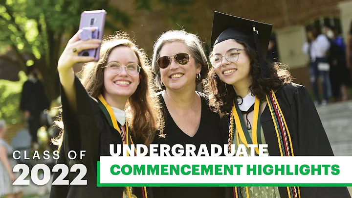 2022 Commencement Highlights: Undergraduate Ceremony