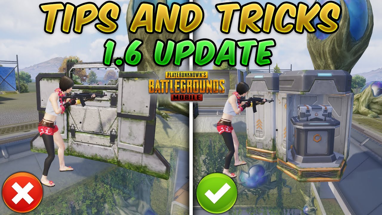 1 6 Update Pubg Mobile Tips And Tricks New Settings Guide Joystick Sensitivity Flora Menance バトロワ系ゲーム動画まとめ