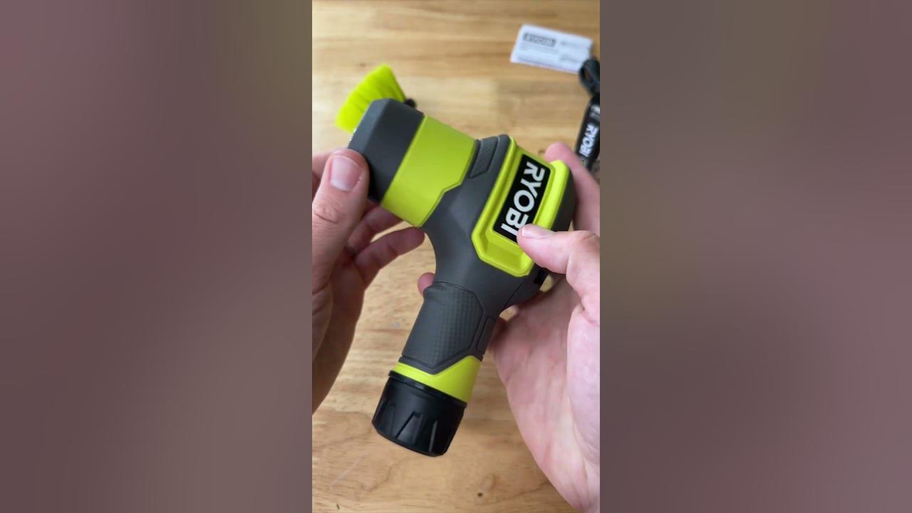 USB LITHIUM POWER SCRUBBER KIT - RYOBI Tools