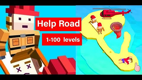 Help Road -1 - 100 Levels Gameplay -Rescue Road- Crazy Rescue Play