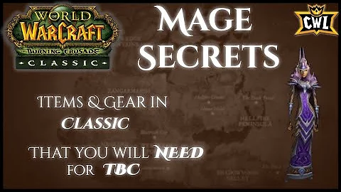 TBC Classic Mage Gearing Guide - Classic items will use in TBC - Phase 6 BiS vs T4 Pre-BiS