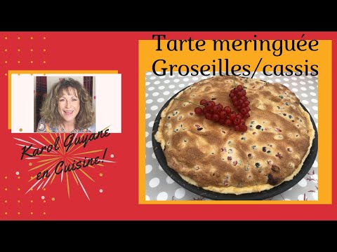 Vidéo: Comment Faire Une Tarte Meringuée Aux Groseilles