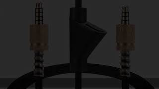 CYPHER.V Replacement Cable Cord for Astro A40/A40TR/A10 Gaming Headsets, Aux Wire with Volume Mute