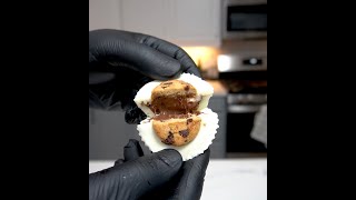 Nutella Stuffed Cups #Shorts #Nutella #Chocolatechipcookies #Easyrecipe