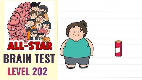 Brain Test All Star Level 202 | She must do some exercise | Walkthrough