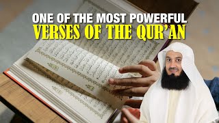 One Of The Most Powerfull Verses Of The Qur'an | Mufti Menk