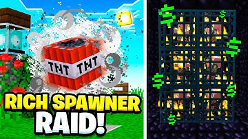 WE RAIDED A *RICH* FACTION WORTH $100 MILLION! | SaiCoPvP Overlord [8] | Minecraft Factions