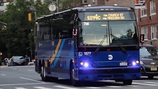 2021 Prevost X3-45 #1577 on the SIM4C at 6th Avenue and Prince Street