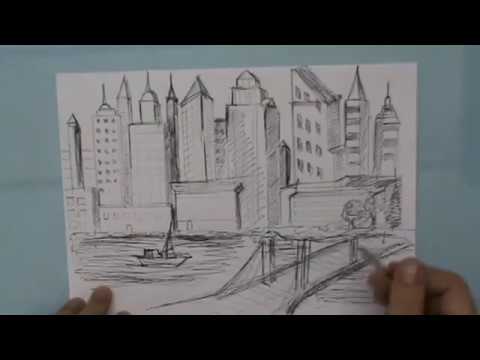 Video: Come Disegnare Una Città Con Una Matita