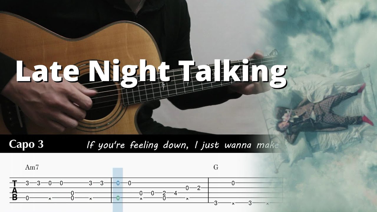 Late Night Talking - Harry Styles - Fingerstyle Guitar TAB Chords