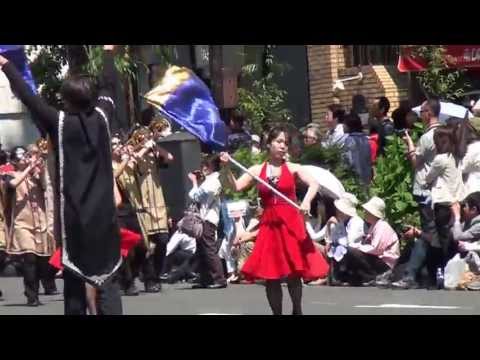 銀座柳まつり パレード エステティックロマ