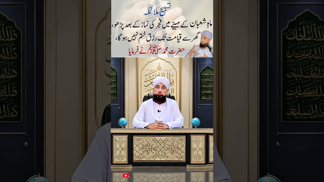 Shaban Special Tasbih e Malaika After Fajr Namaz | Rizq Money & Blessings | Islamic Dua Wazifa