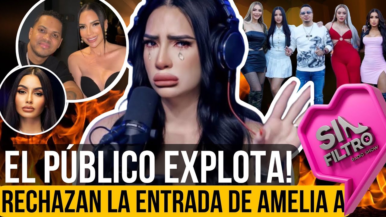 ОБЩЕСТВЕННОСТЬ НЕ ХОЧЕТ ВЕРНУТЬ АМЕЛИЮ АЛЬКАНТАРУ В SIN FILTRO🔥 (видео, где Амелия нападает на др...