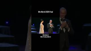 Mrs World 2025 Final