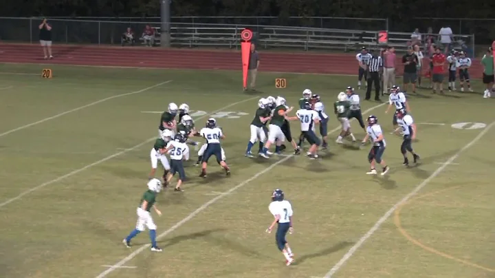 Alexander "Battle" Nail 66 Yard Touch Down Run Aga...