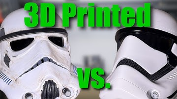 3D-geprinte Stormtrooper-helmen | 2 totaal verschillende builds
