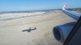 Soft Takeoff & Beautiful Landing. Flight Antalya - Istanbul. II Взлёт и Посадка . Это волшебно! screenshot 1