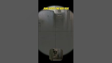 JAME BOOST ONE WAY PEEK ON DUST 2 #shorts #csgo
