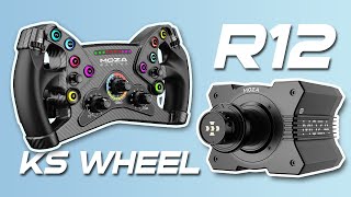 THE NEW R12 DIRECT DRIVE + KS STEERING WHEEL | MOZA RACING by amstudio 10,096 views 11 months ago 8 minutes, 59 seconds